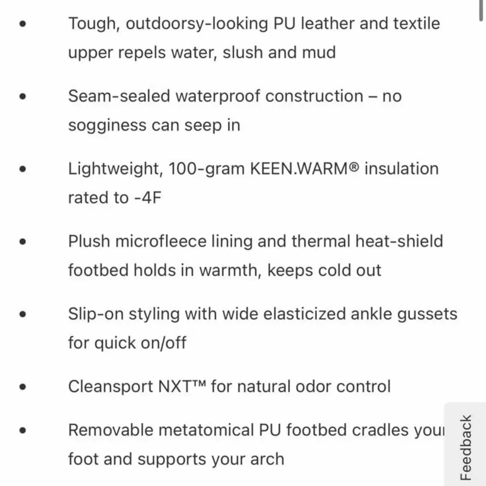 Keen Women’s Elsa Waterproof Chelsea Boots